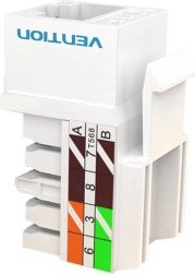 Spojnik Keystone Jack Cat.5E UTP 180° Vention IPBW0 bel