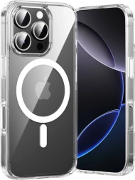 Prozoren ovitek Vention za iPhone 16 Pro z MagSafe