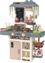 Otroška kuhinjica z LED osvetlitvijo, zvoki in generatorjem pare
