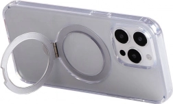 Magnetni ovitek s stojalom JOYROOM za iPhone 15 Pro, prosojen