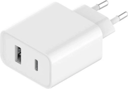 Omrežni polnilec XIAOMI 33 W z USB‑C in USB‑A, PD in QC