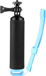 Plavajoči ročaj Puluz za telefone / akcijske in športne kamere (črn)