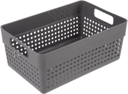 Orion koš Terra siv shranjevalni organizator 23,5 × 15,5 × 10 cm