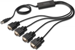USB adapter za 4-krat RS232 z 1,5m kablom