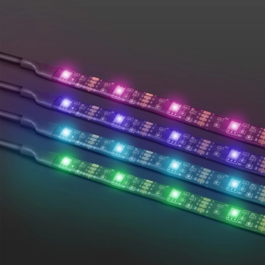 RGB USB LED strip with remote control for TV