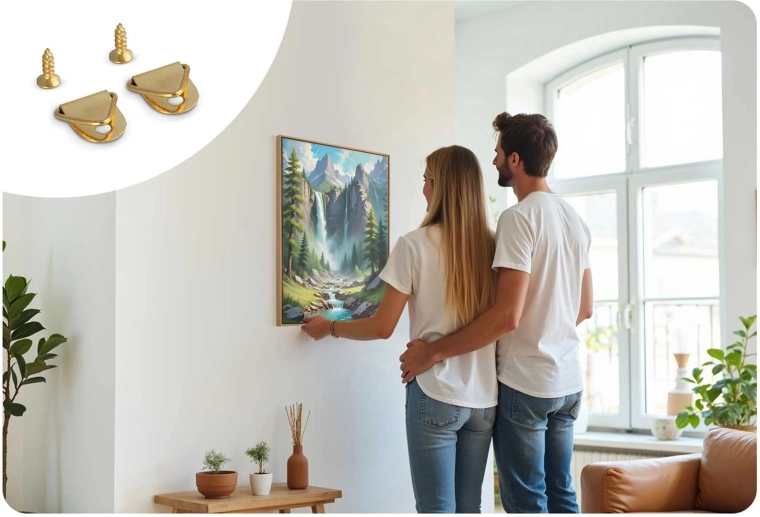 Vse v paketu – čopiči, barve in obešanje