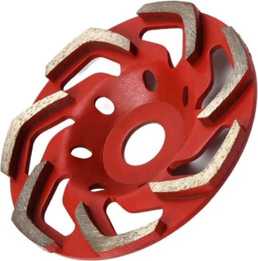 Diamantni lončasti brusni kolut Renew Force Turbo Red 125 mm