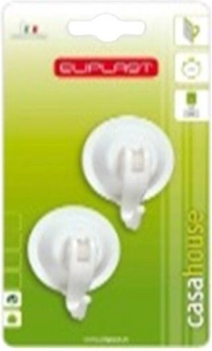 Kavelj s priseskom 4,2 cm, plastika, mešane barve (2 kosa)