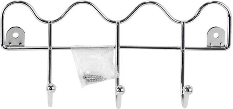 Stenski žični obešalnik Toro s 3 kljukami