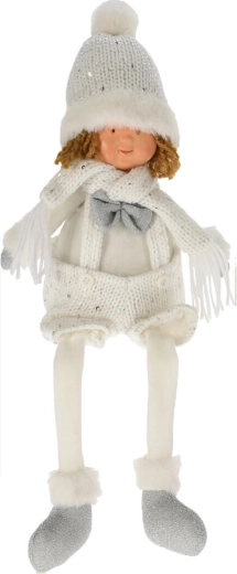 Eleganten belo–srebrn videz