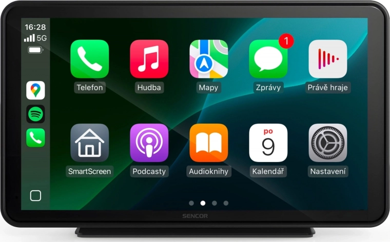 Vzvratna kamera z 7" zaslonom in brezžičnim Apple CarPlay/Android Auto SCT M760