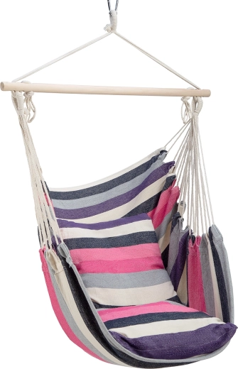 Brazilski viseči stol roza NILS Camp