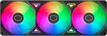 ventilator Cooler Master SickleFlow Edge 360 ARGB, črn