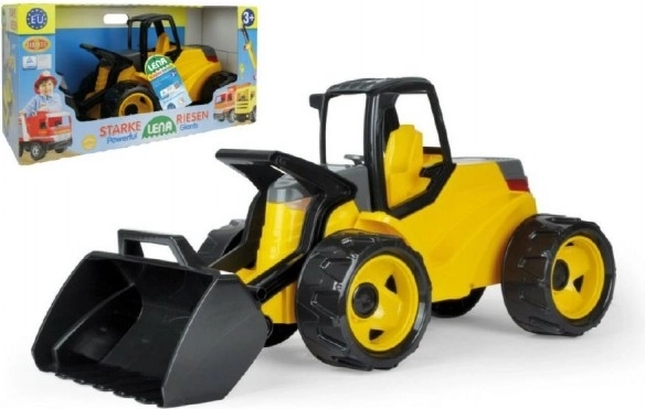Plastični rumeno-črni nakladač Giga Trucks 75 cm