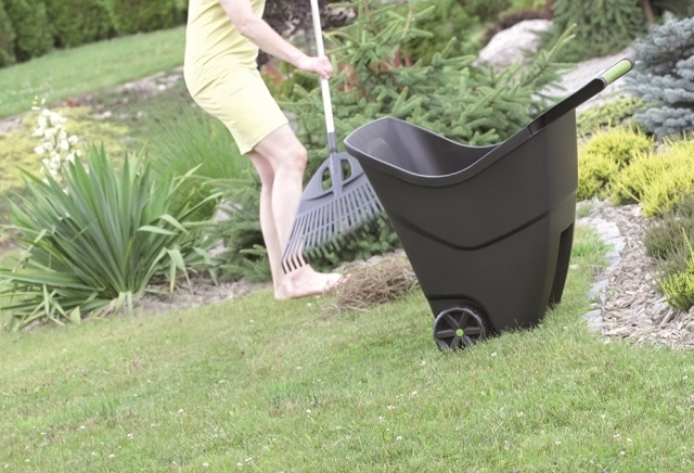 Enostaven prevoz zahvaljujoč dvema kolesoma in ročaju