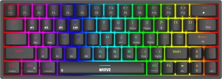 Shogo 63W Wireless Black Mechanical Gaming Keyboard