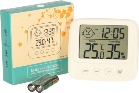 Higrometer z LCD-zaslonom