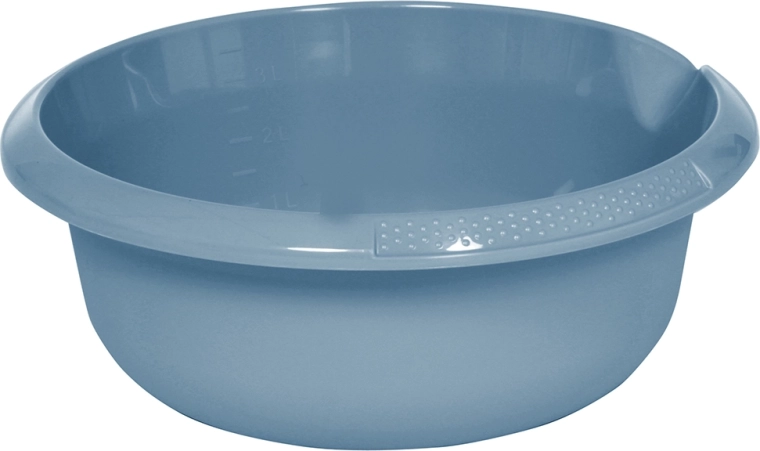 Okrogla kuhinjska skleda z izlivom Nordic blue 28 cm 3,5 l