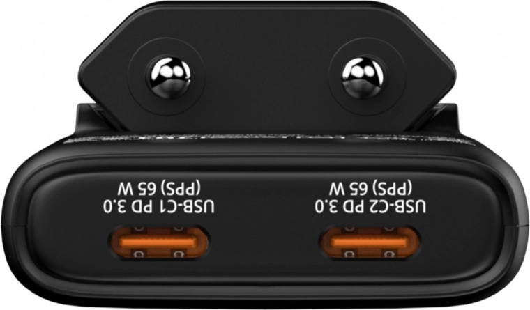 Dva USB‑C priključka s PD 3.0 in PPS