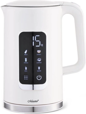 Električni grelnik vode s kontrolo temperature 1,7l 2200W