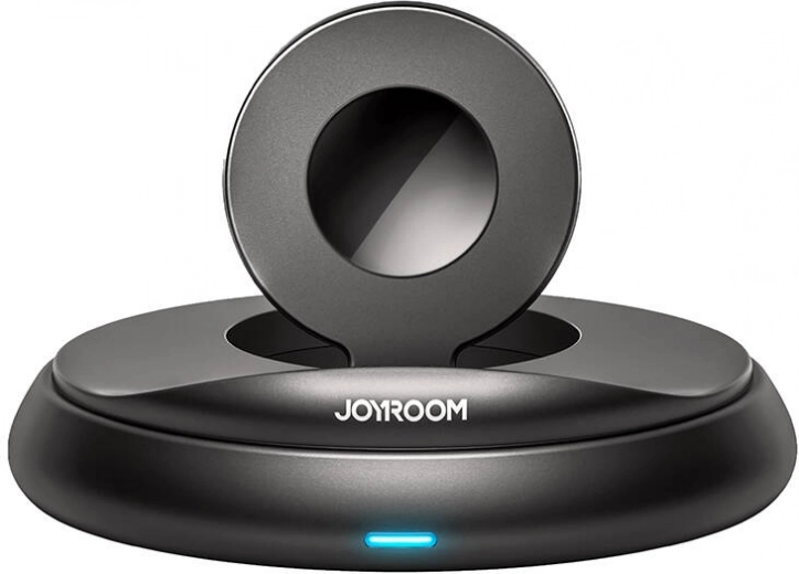 Joyroom zložljiv brezžični polnilec za ure črna