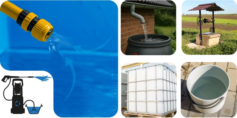 Samosesalna aluminijasta črpalka – vodo črpa tudi iz soda