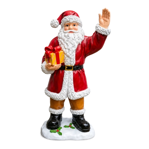 Božična dekoracija – figurina Sveti Miklavž 158 cm – 1 kos
