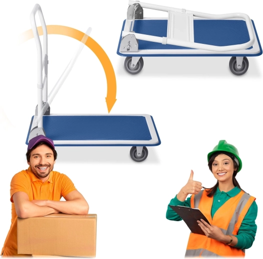 Zložljiv ročaj in vrtljiva kolesa 360°