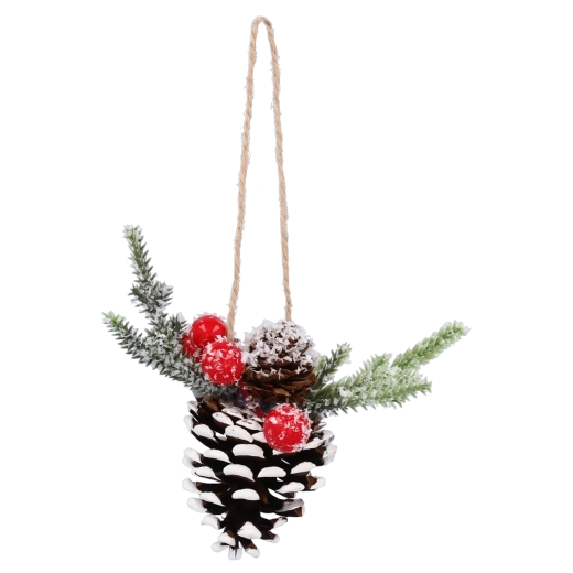 Božična viseča dekoracija storž