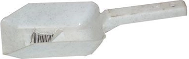 Plastična lopatka za moko 21 cm – mešanica barv