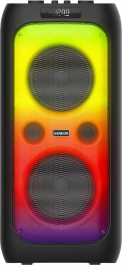 Partycon WAVE zabavni zvočnik 100 W z LED, TWS in brezžičnim mikrofonom