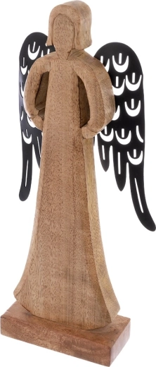 Kontrastna kovinska krila za učinkovit videz