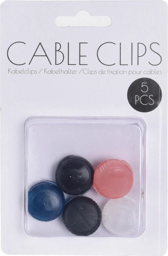Organizator kablov – samolepilni nosilci (5 kosov)