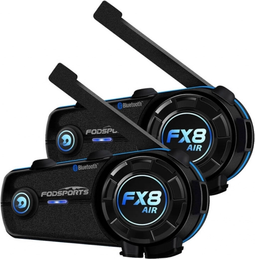 Interkom Fodsports FX8 Air za motocikle – dvojni paket