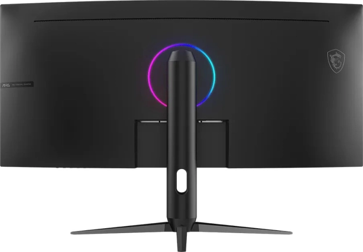 Ukrivljenost 1500R in gaming dizajn z RGB elementom
