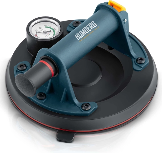 Vgrajen manometer za varno delo