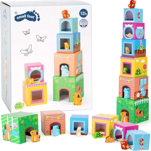 Cardboard Animal Pyramid Small Foot