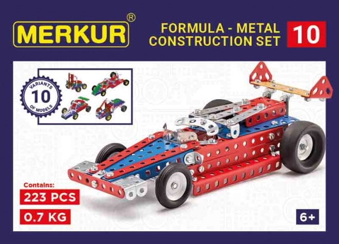 Komplet dirkalnega avtomobila Merkur