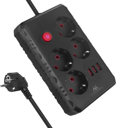 4 vtičnice za več naprav hkrati