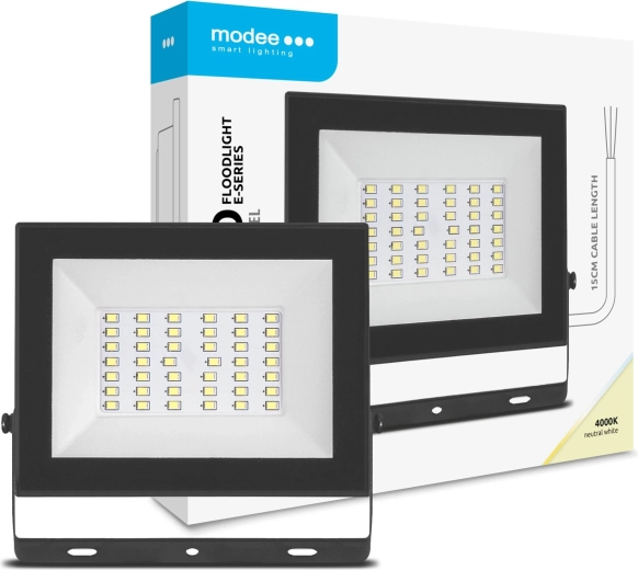 Modee LED reflektor E-series Slim 30 W, 120°, 2400 lm, nevtralno bela