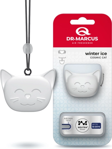 Dr. Marcus Cosmic Cat Car Air Freshener Winter Ice