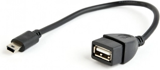 Kabel OTG USB Mini BM na USB AF 15 cm