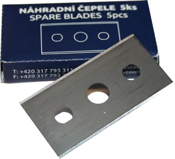 Nadomestna rezila za skobljič, 44 mm, Cr (5 kos)