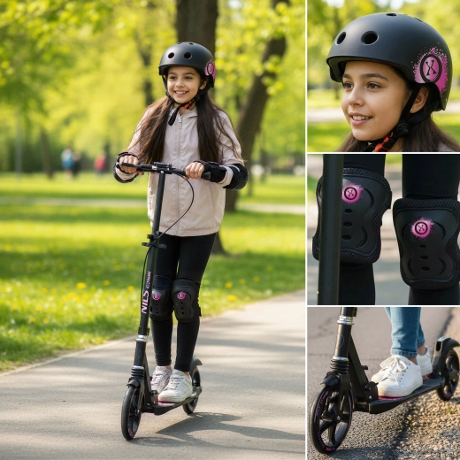 Large wheels for a smooth ride