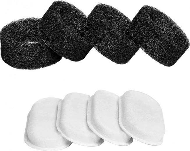 Rojeco Nerjaveči filtri za mačje vodne fontane 4 kosi