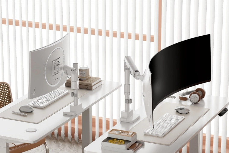 Maksimalna ergonomija in prost delovni prostor