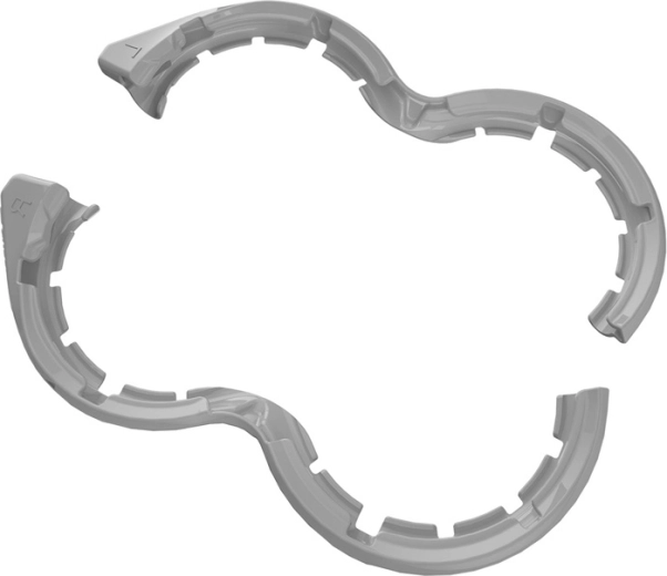 Sunnylife propeller guard for DJI Neo 2 grey - 1 piece