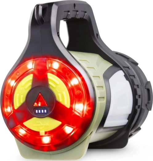 Power bank and warning light