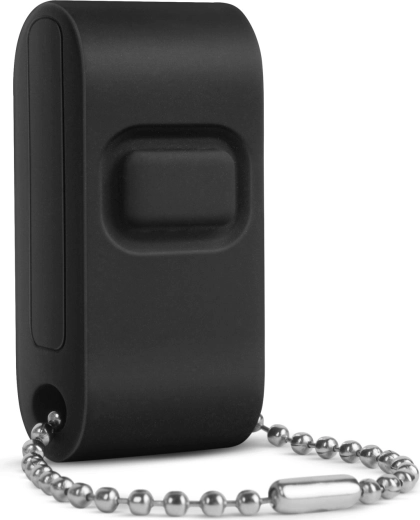 Kinetic 433 MHz wireless mini button for 1 circuit – Matte black