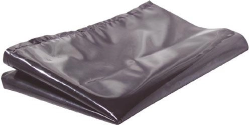 Gradbena in vrtna ponjava 5 × 6 m, črna, 0,10 mm